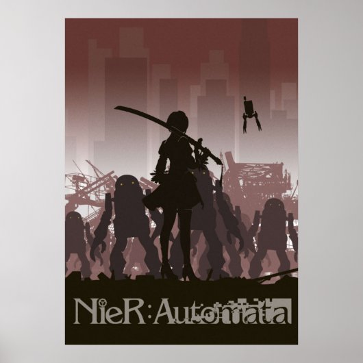Nier Automata Poster (Voorkant)