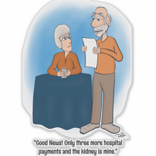 Nier Kaart Custom Sticker (Voorkant)