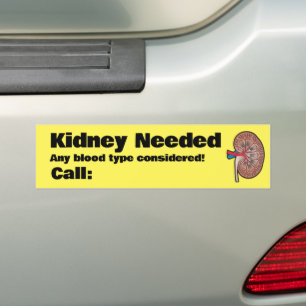 Nier nodig bumpersticker