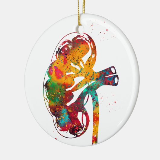 Nier sectie keramisch ornament (Links)