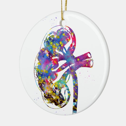 Nier sectie keramisch ornament (Links)