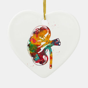 Nier sectie keramisch ornament