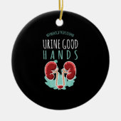 Nierarts urologie Gift urine Goede handen Keramisch Ornament (Voorkant)