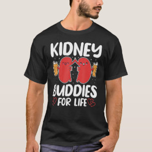 Nierboeddies voor het bewustzijn van donatie van h t-shirt