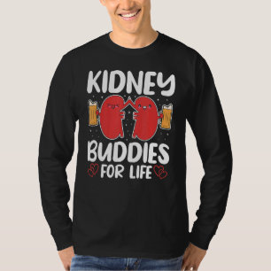 Nierboeddies voor het bewustzijn van donatie van h t-shirt