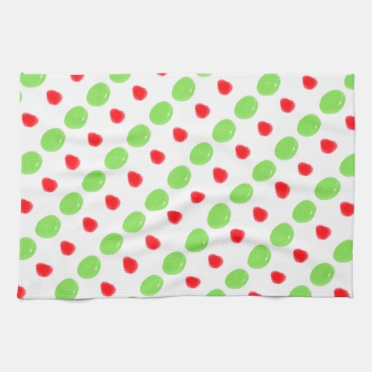 Nierbonen en tandvleesdruppels theedoek (Horizontaal)