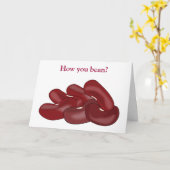 Nierbonen Grappige Veggie Lover Hoe Je Was Kaart (Gele Bloem)