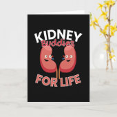 Nierbudgetten voor donaties bij het leven kaart (Gele Bloem)