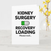 Nierchirurgie | Niertransplantaatcadeautjes Kaart (Gele Bloem)