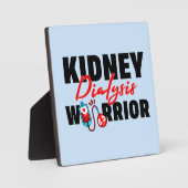 Nierdialyse Krijger Nierontvanger Fotoplaat (Voorkant)