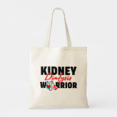 Nierdialyse Krijger Nierontvanger  Tote Bag (Achterkant)