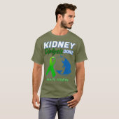 Nierdialyse uitgevoerd Terug naar Gevist patiënt T-shirt (Voorkant volledig)