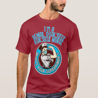 Nierdialyse verpleegkundige Shirt voor vrouwen die