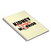 Nierdialyse Warrior Nierontvanger Notitieboek (Rechterzijde)