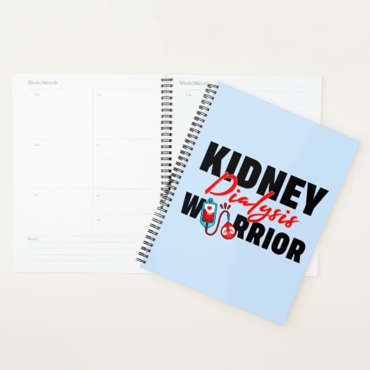 Nierdialyse Warrior Nierontvanger Planner (Display)