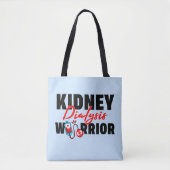 Nierdialyse Warrior Nierontvanger Tote Bag (Voorkant)