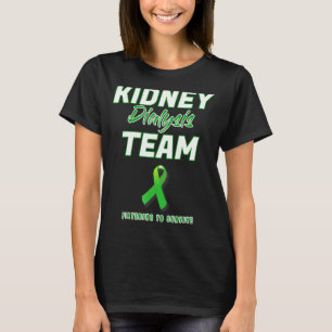 Nierdialyseteam Hemodialyse Verpleegkundige St. T-shirt