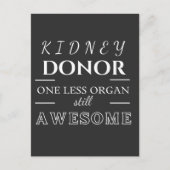 Nierdonor Bedankt Briefkaart (Voorkant)