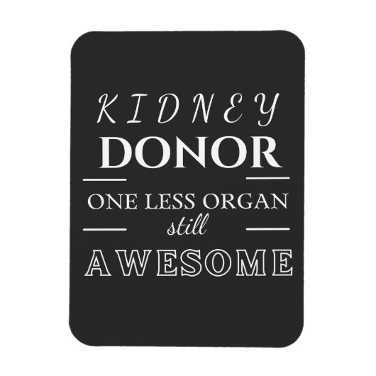 Nierdonor Dank u Magneet (Verticaal)