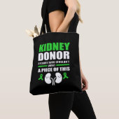Nierdonor die hier een stukje van wil tote bag (Dichtbij)