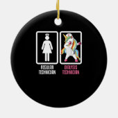 Nierdonor Ik deelde mijn reserve Lelijke Kerstmis Keramisch Ornament (Achterkant)