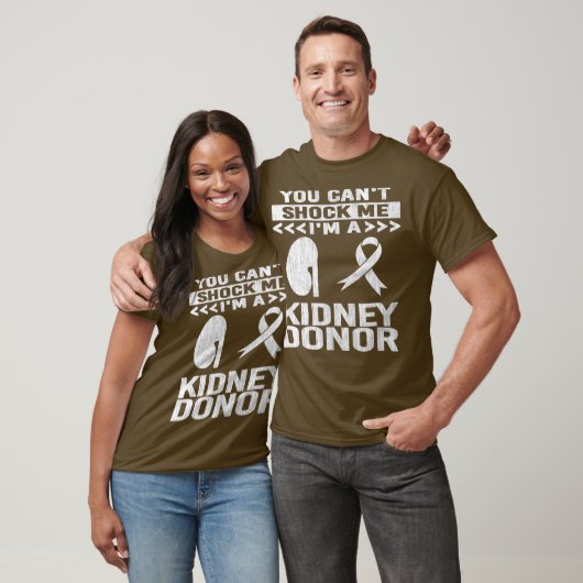 Nierdonor nierontvanger Dialyse-donatie T-shirt (Unisex)