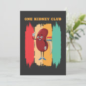 Nierdonor Niertransplantaat Bedankkaart (Staand voorkant)