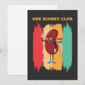 Nierdonor Niertransplantaat Bedankkaart (Voorkant / Achterkant)