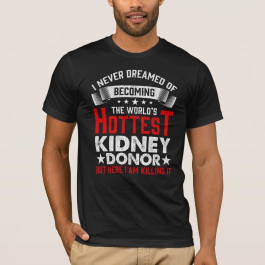 Nierdonor Organische transplantatie Herstel van ch T-shirt (Voorkant)