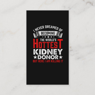 Nierdonor Organische transplantatie Herstel van ch Visitekaartje