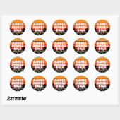 Nierdonoren Rock Donor Bewustzijn Ronde Sticker (Vel)
