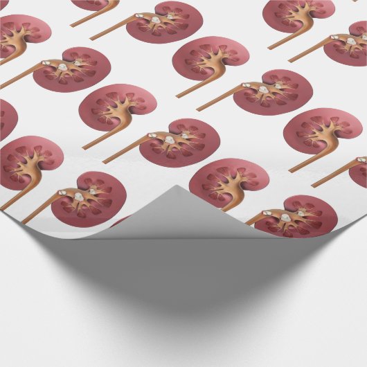 nieren cadeaupapier (Hoek)