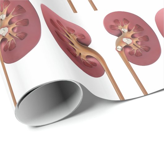 nieren cadeaupapier (Rol Hoek)