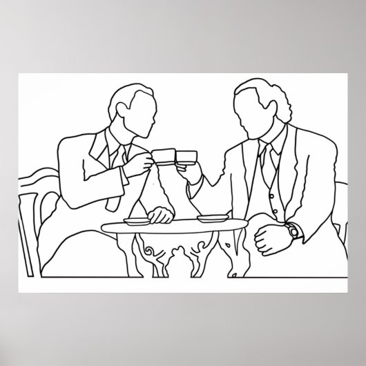 nieren en broers poster (Voorkant)