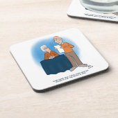 Nieren Kaart Beverage Coaster Bier Onderzetter (Linkerzijde)