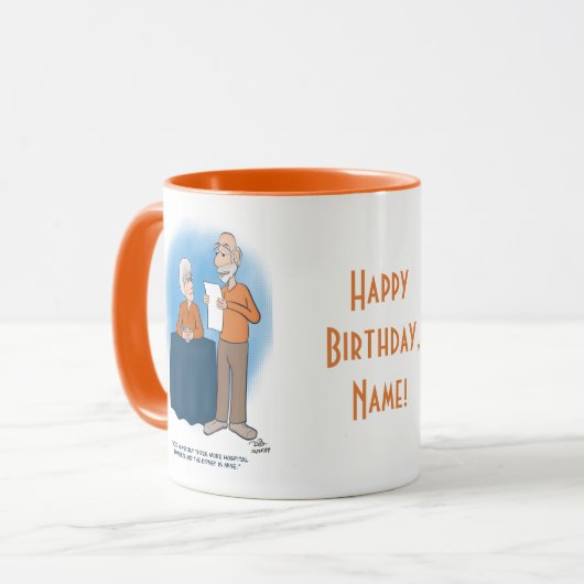 Nieren Kaart Combo Mok (Voorkant links)