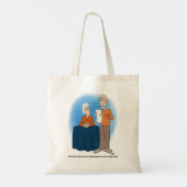 Nieren Kaart Tote Bag (Achterkant)