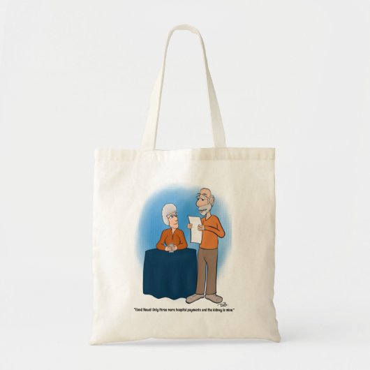 Nieren Kaart Tote Bag (Voorkant)