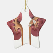 nieren keramisch ornament (Links)