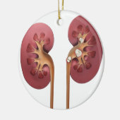 nieren keramisch ornament (Links)
