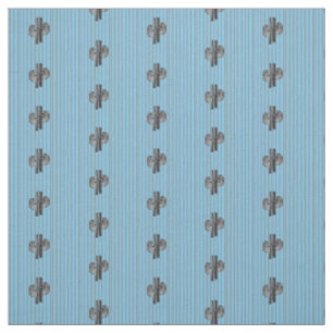 Nieren Nephrology Blue Striped Stof