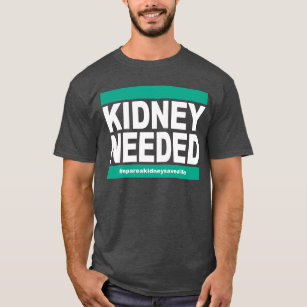 Nieren nodig - Donker Shirt