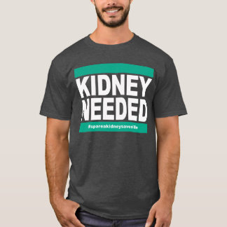 Nieren nodig - Donker Shirt