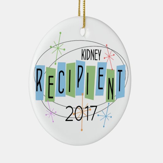  nieren ontvanger keramisch ornament (Rechts)