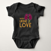 Nieren Shirt wanneer Urine Love Kidney Humor (Voorkant)