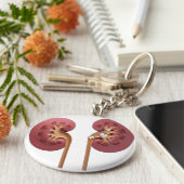 nieren sleutelhanger (Zijkant)