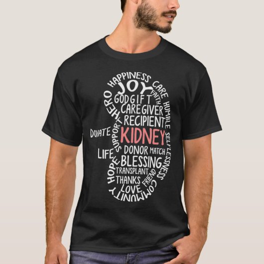 Nieren Transplant Donor doneren Surgery Recovery G T-shirt (Voorkant)