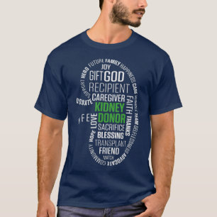 Nieren Transplant Donor Gift Surgery Recovery T-shirt