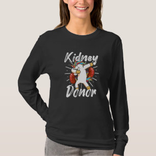 Nieren Transplant Donor Unicorn Chirurgie Recovery T-shirt