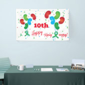 Nieren Transplant Jubileum Party Banner (Beurs)